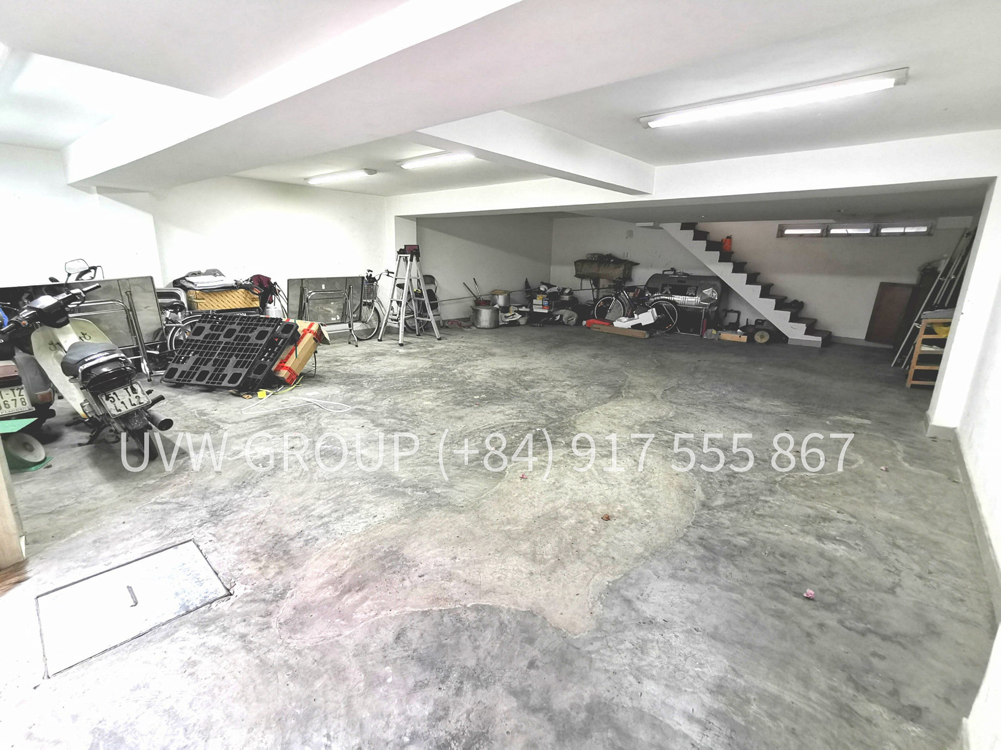 Villa for rent in An Phu District 2 – 3 bedrooms, 4 bathrooms, basement, furnished, near Mega Market
