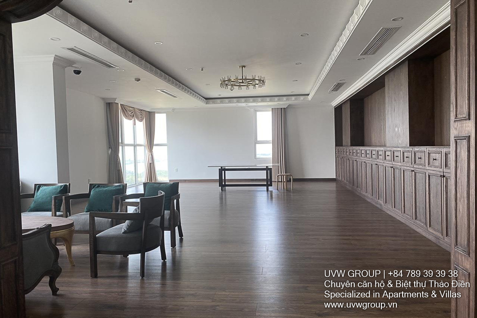 Luxury penthouse for sale at Sadora, Binh Trung Tay Ward, 210m², 3BR, Southeast-facing