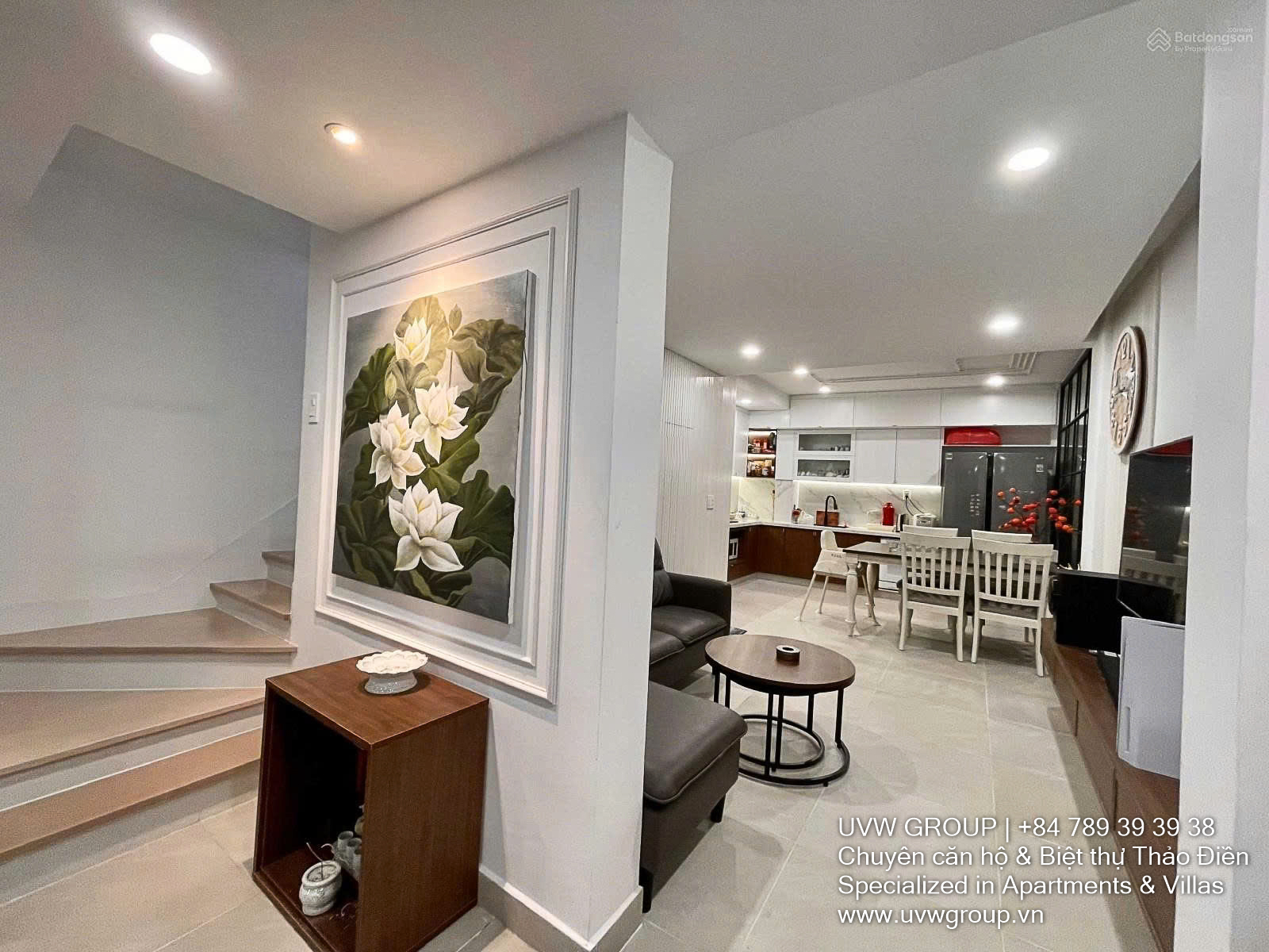 House for rent on Nguyen Duy Hieu, Thao Dien, District 2 with 3 bedrooms and car garage