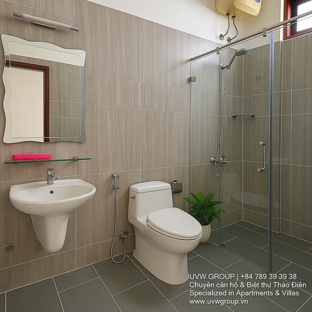 3BR house for rent in Thao Dien with garden and modern kitchen