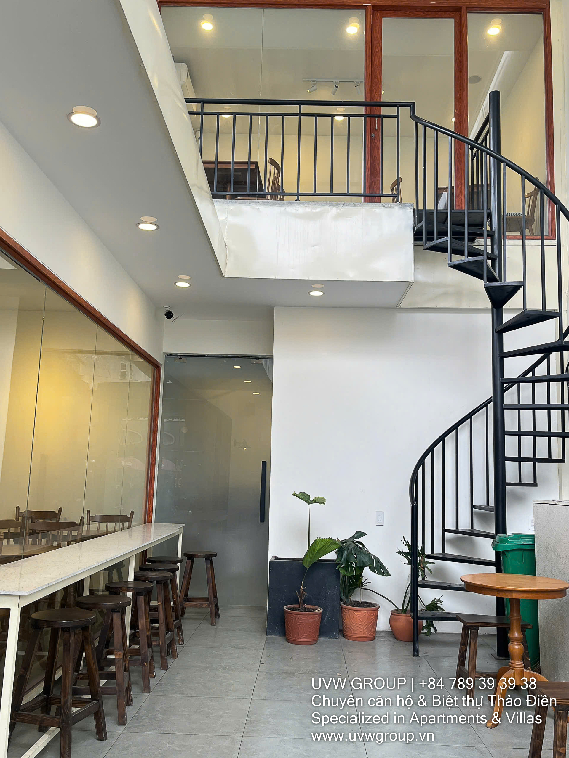 Retail or F&B space for rent on Xuan Thuy, Thao Dien – 112m²