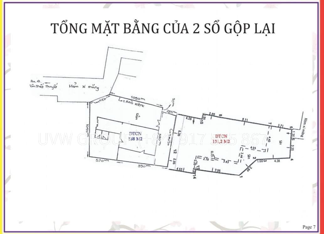 Exterior of a serviced apartment building for sale in District 4, Ho Chi Minh City