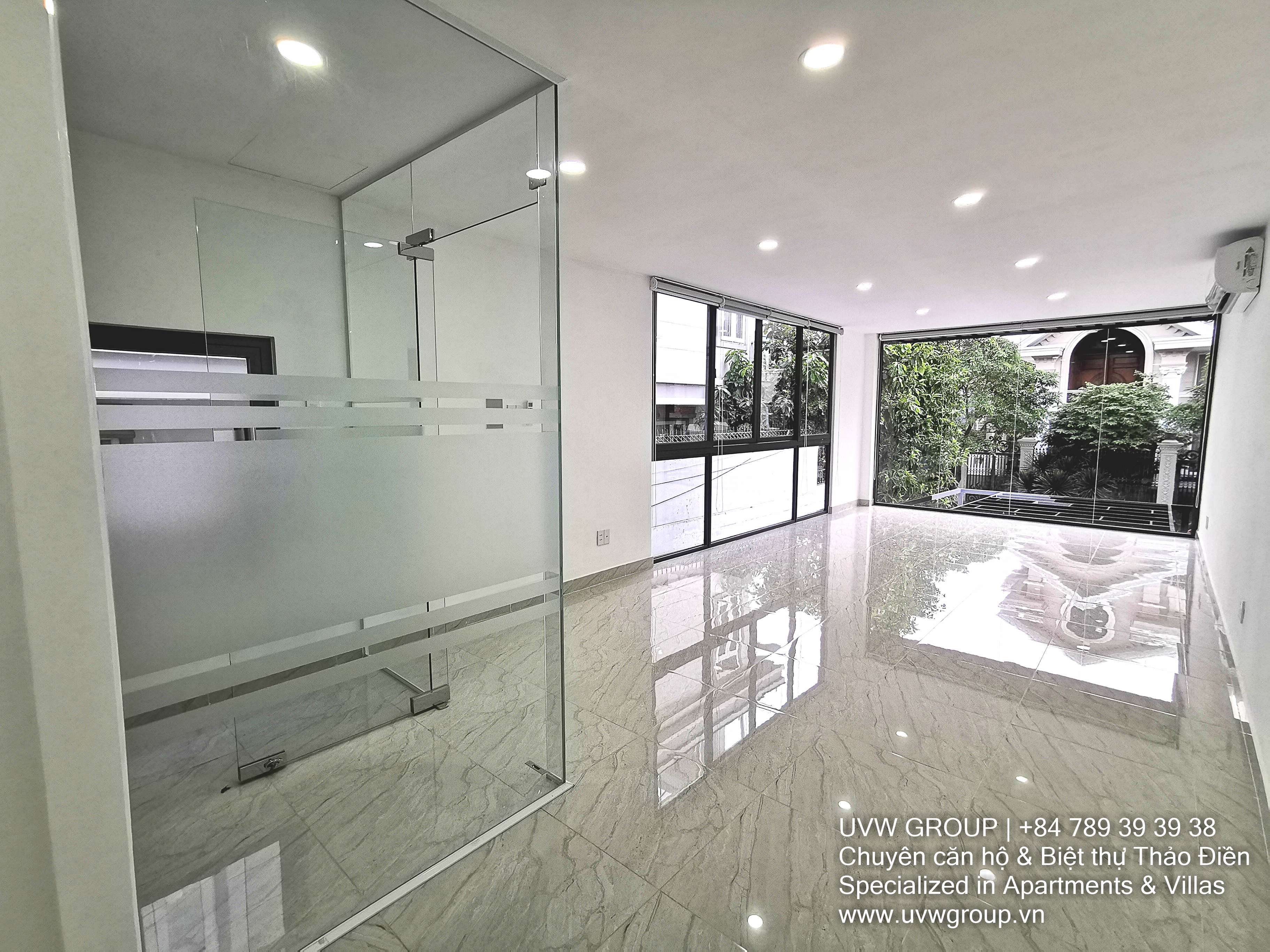 Basic furnished 2-bedroom house for rent in An Phu, 100m²