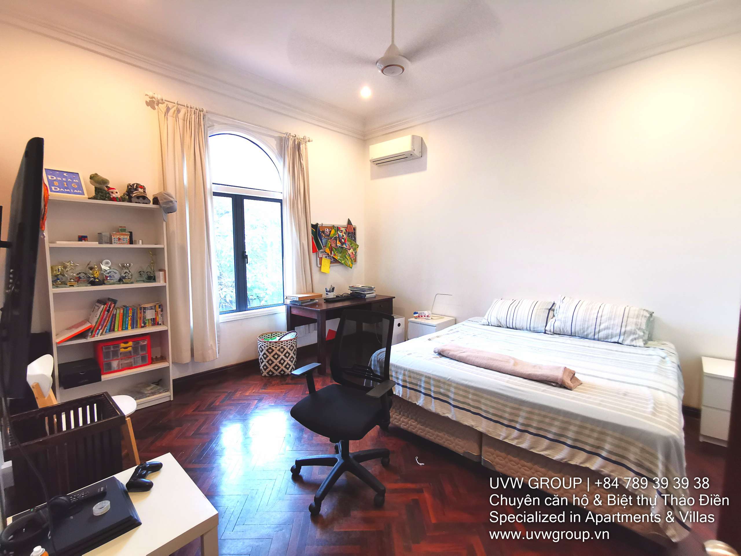 Fully furnished 4-bedroom villa for rent in An Phu, 600sqm