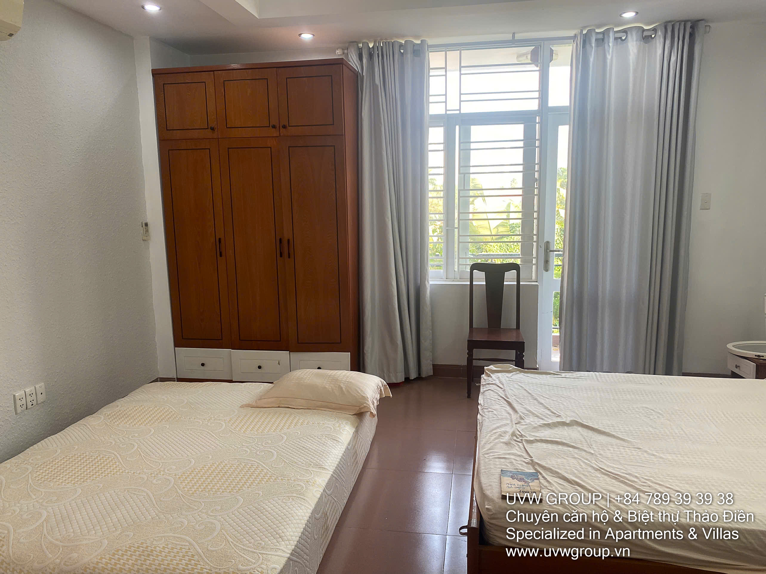 3-bedroom townhouse for rent in Press Village, Thao Dien, District 2