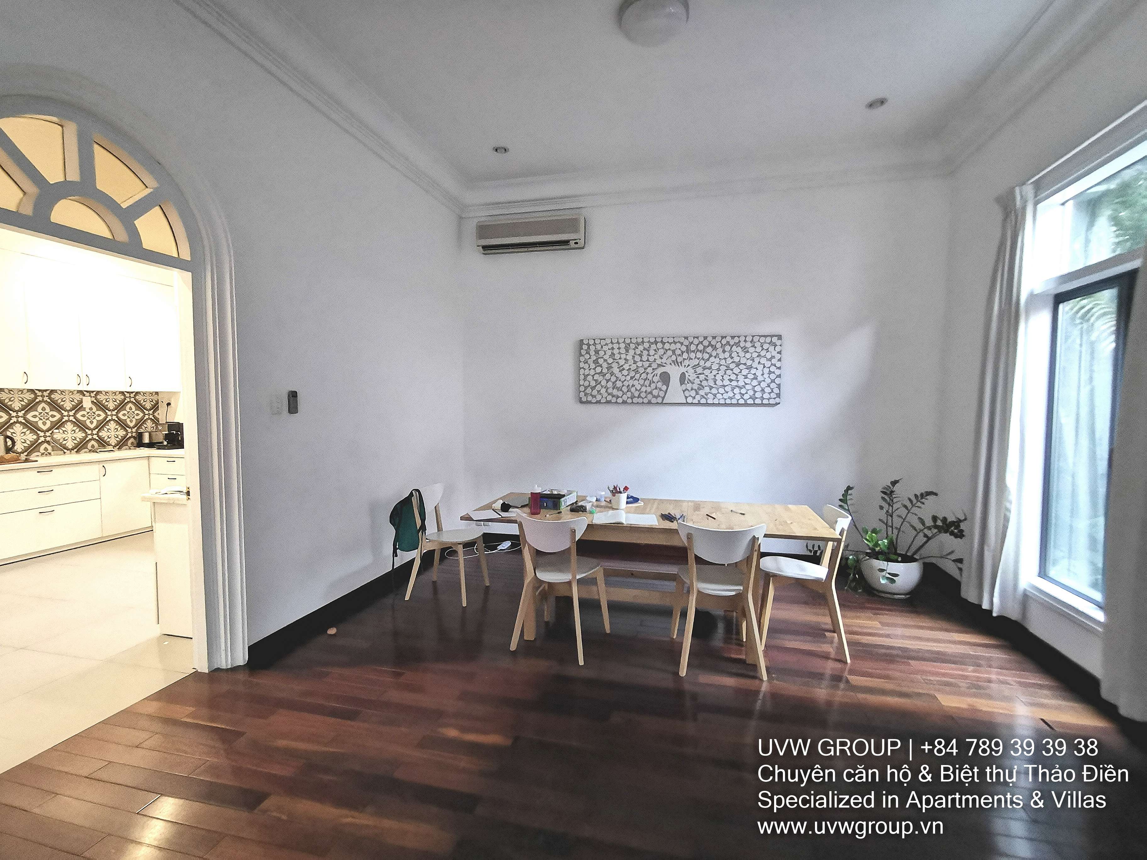 Fully furnished 4-bedroom villa for rent in An Phu, 600sqm