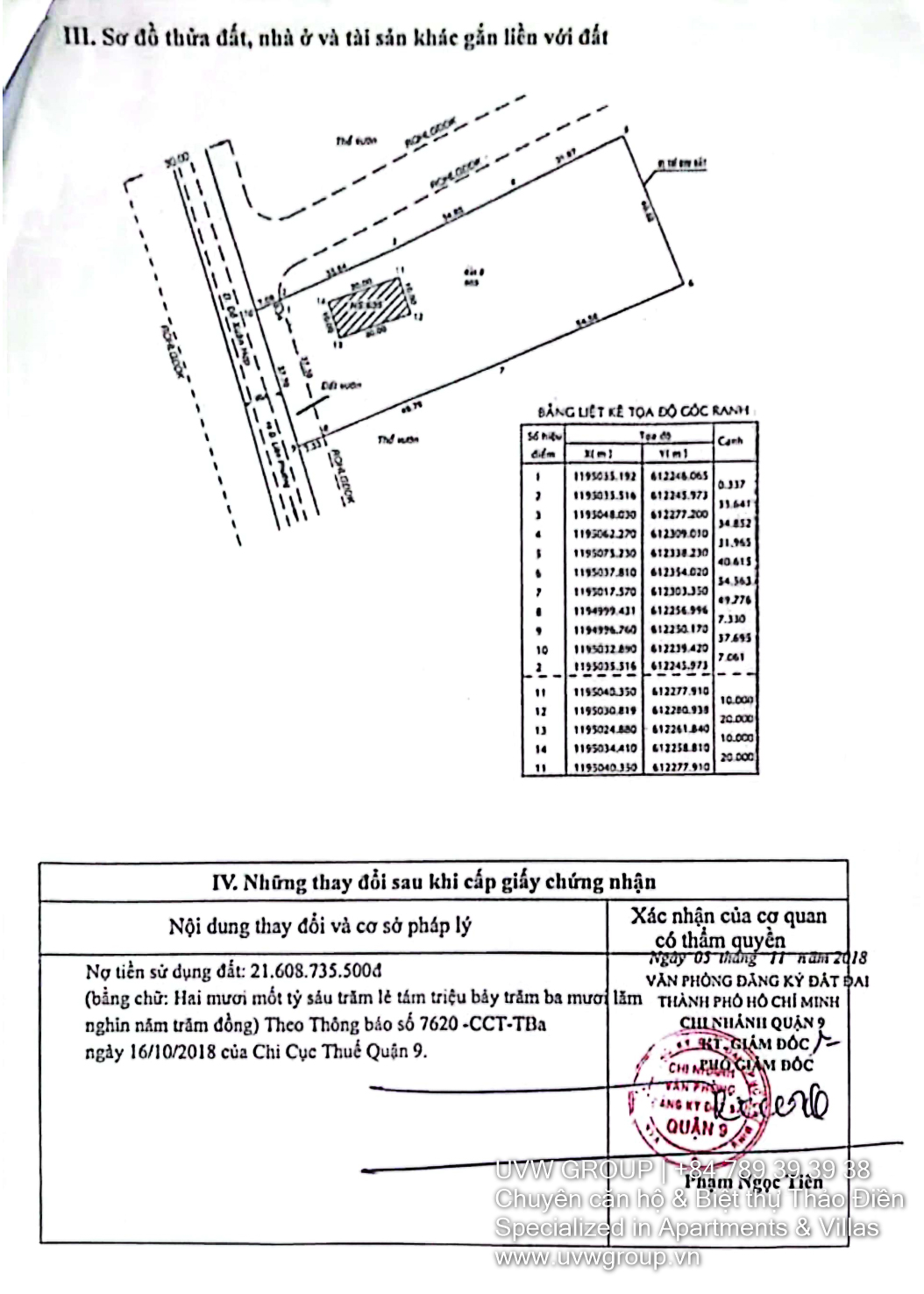 4,242m² frontage land for sale on Do Xuan Hop Street, District 9
