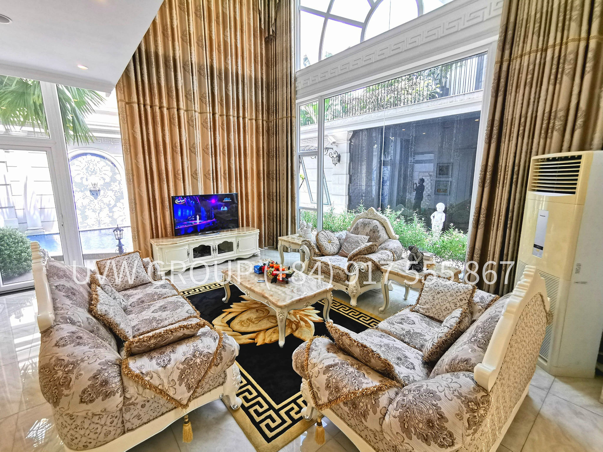 Elegant villa for rent in District 2, 5 bedrooms, 5 bathrooms, 200m² land, private pool, garden