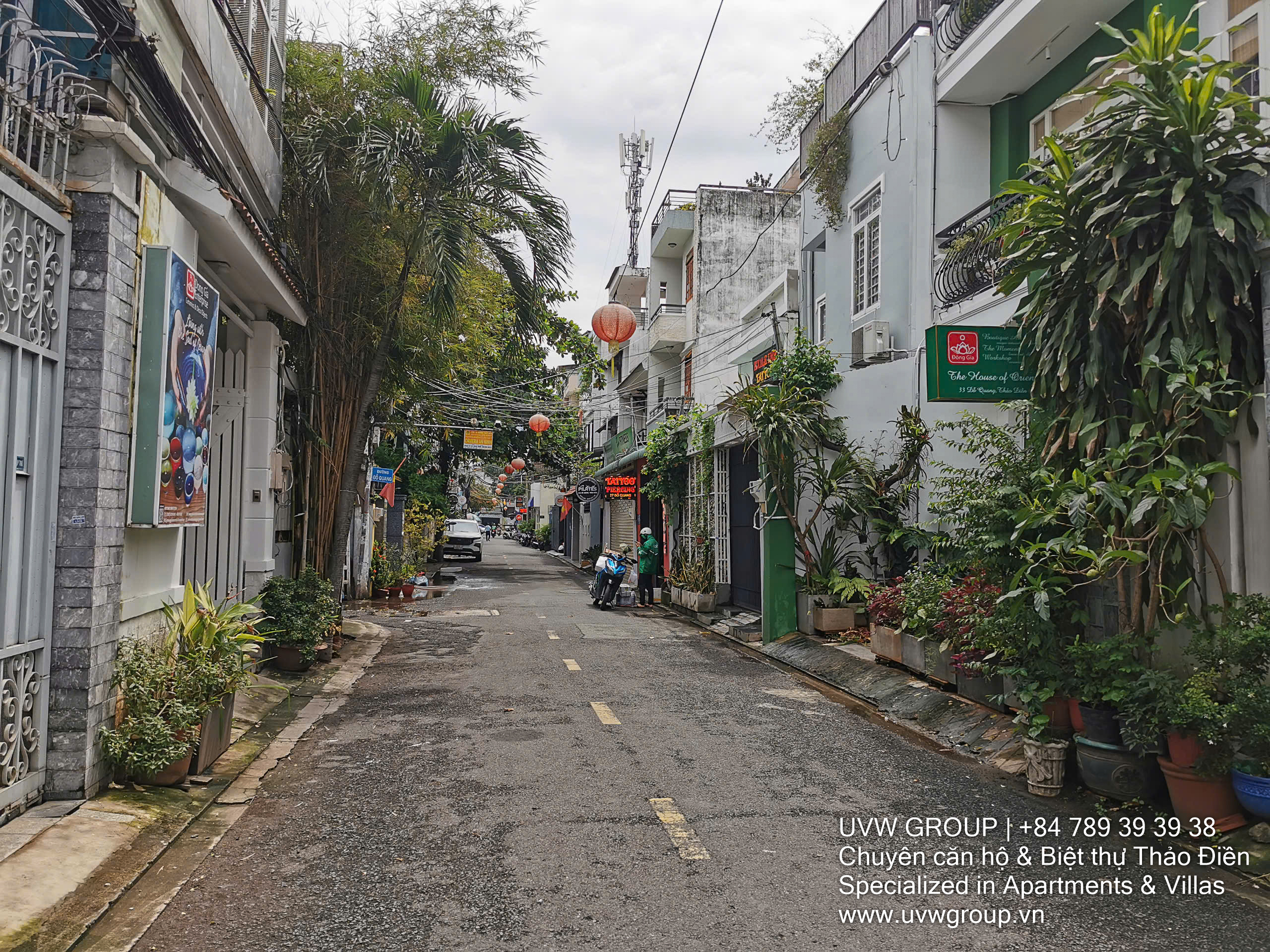 Whole House for Rent in Thao Dien | 250m² | 3 Floors + Terrace | $1,520