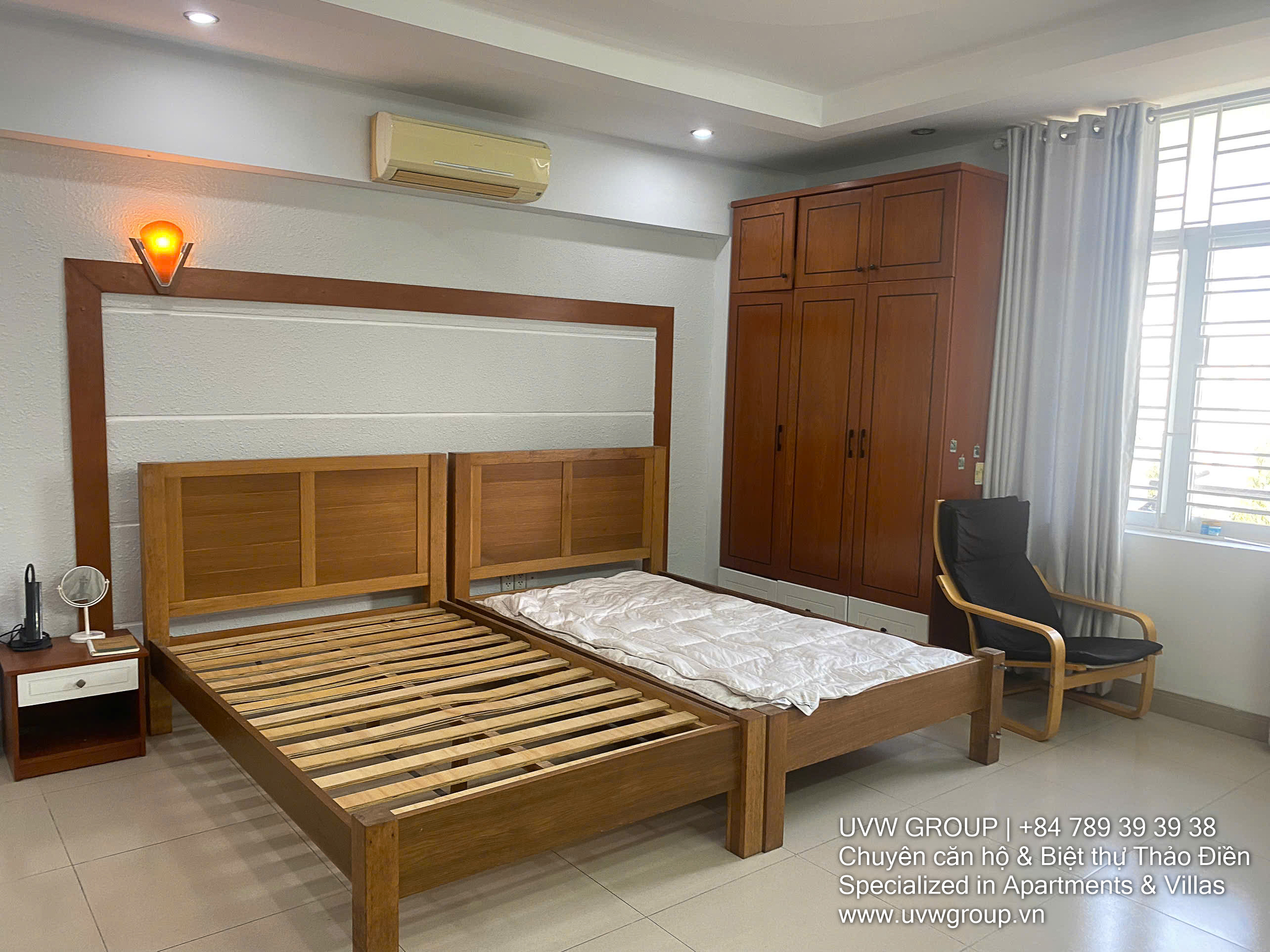 3-bedroom townhouse for rent in Press Village, Thao Dien, District 2