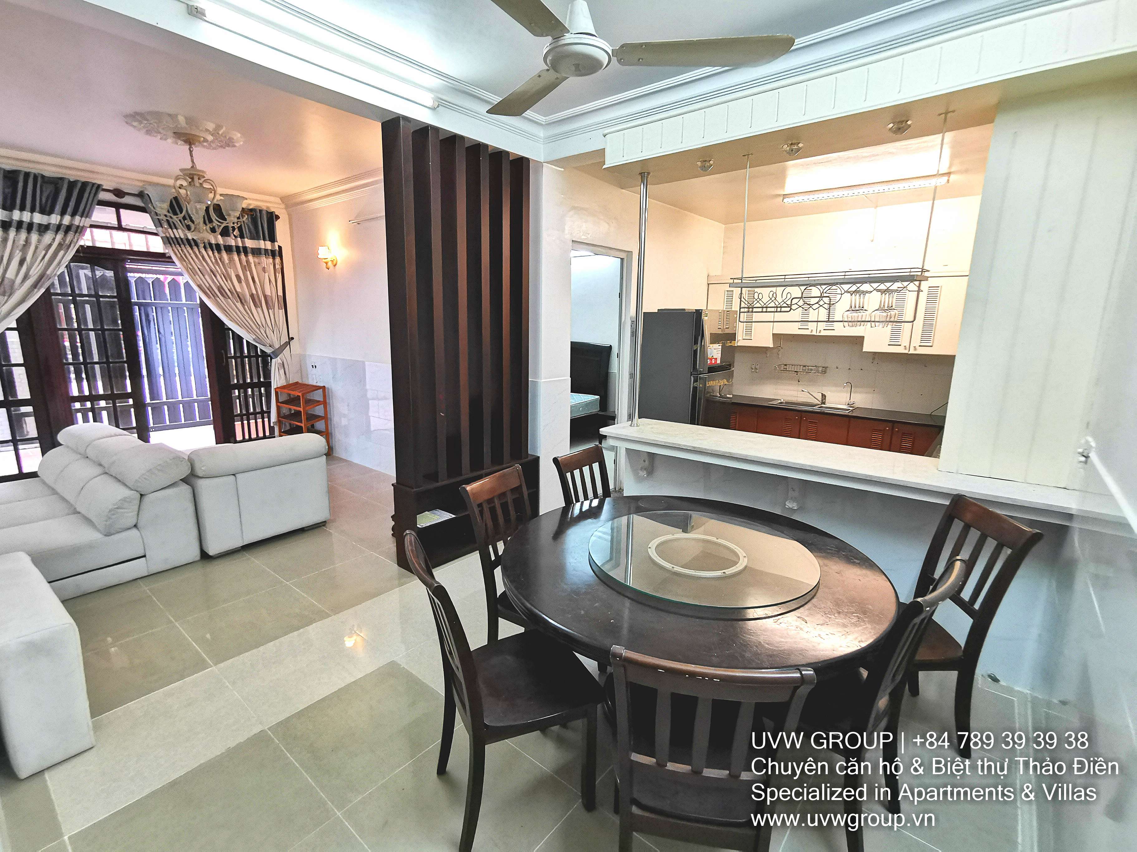 House for rent in An Phu with 4 bedrooms, southeast-facing