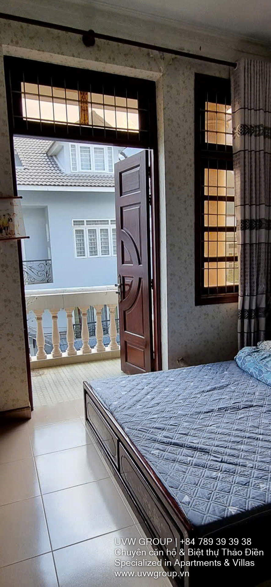 Full house for rent in Thao Dien, 4 bedrooms, 3 floors, 250m², terrace