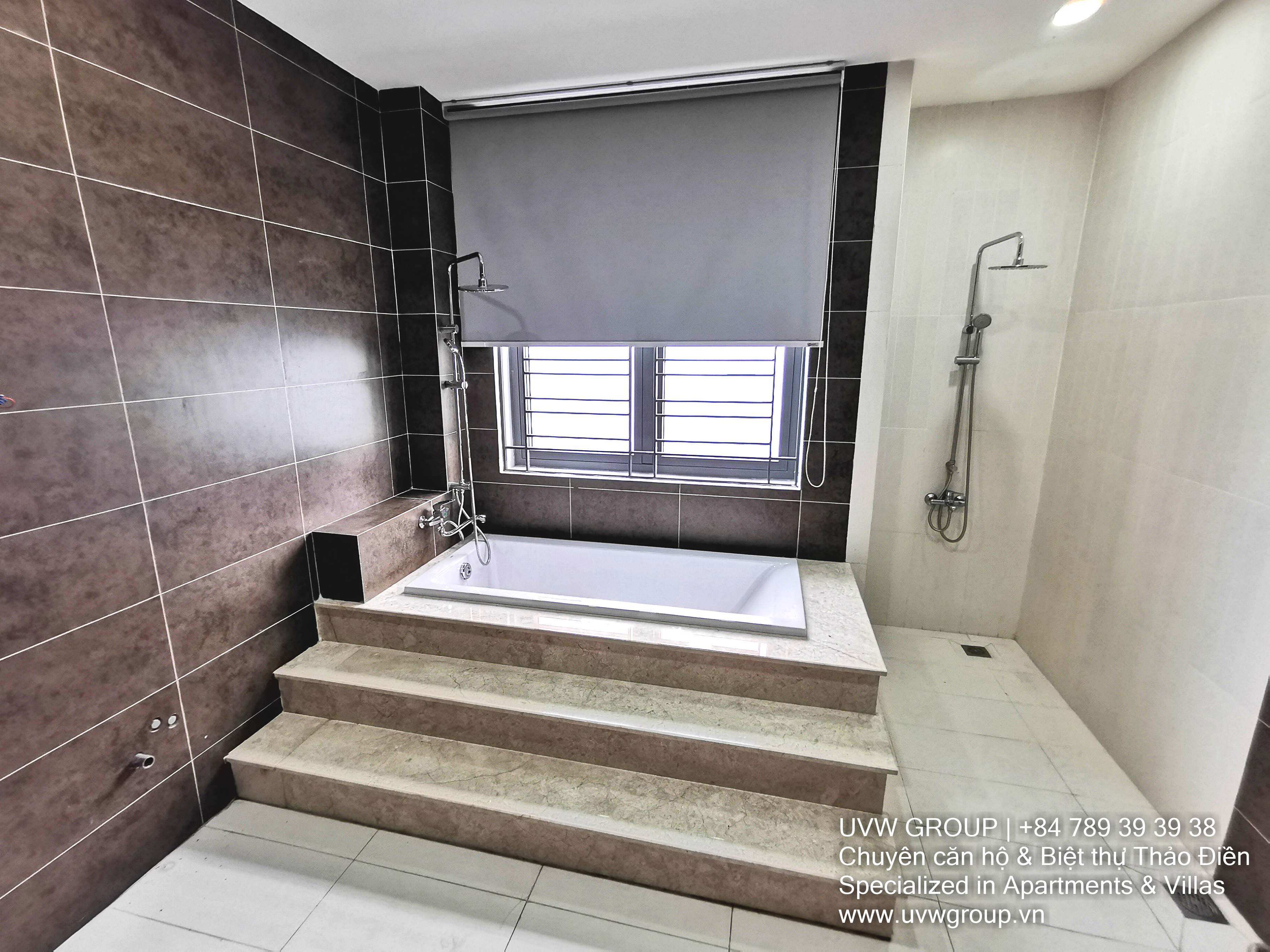 4-bedroom basic furnished house for rent in Thao Dien, 96m²