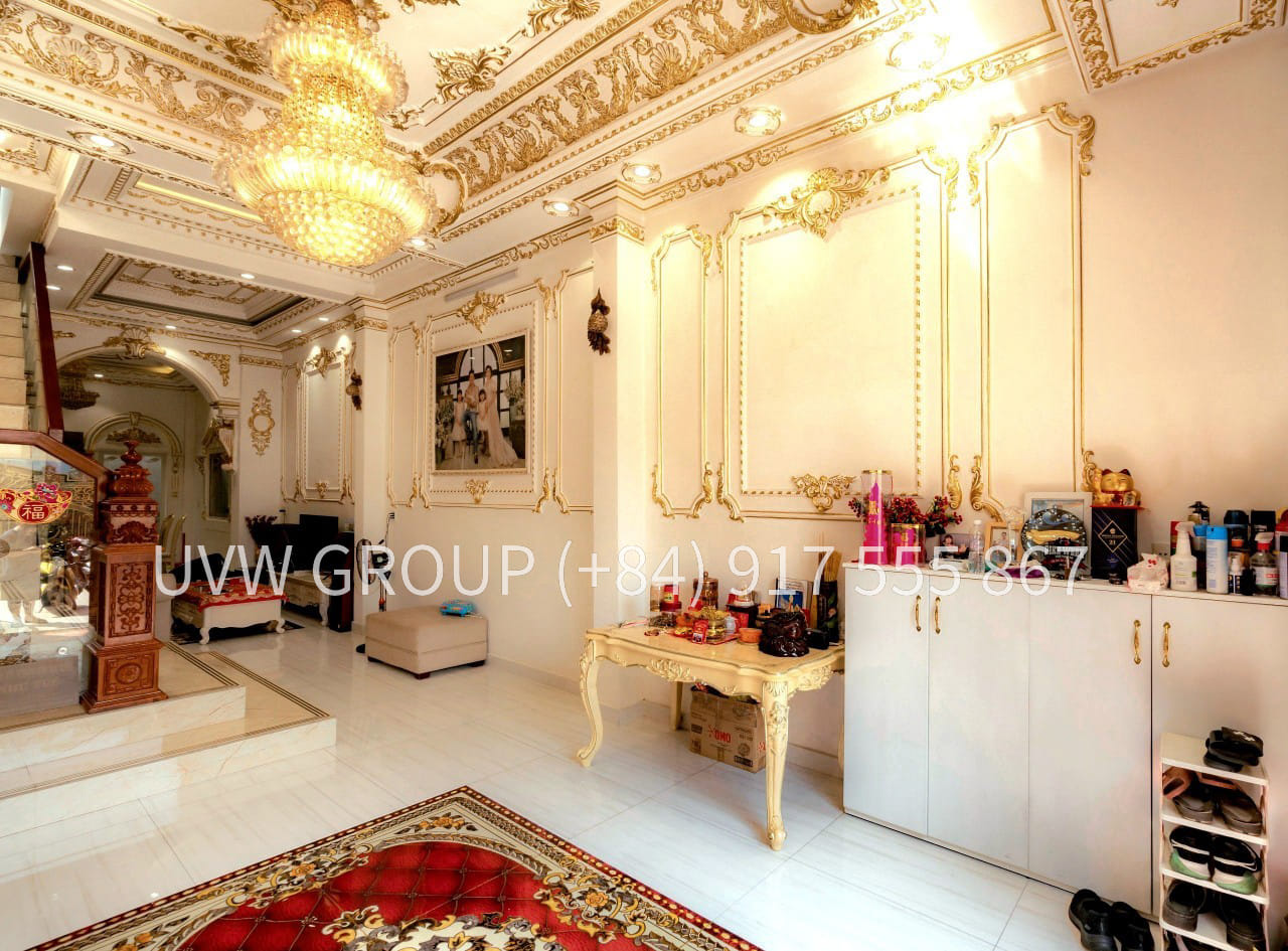 Luxury House for Sale in District 6 | Ben Phu Lam Street | 133m² | Gold Interior | VND 17.5 Billion