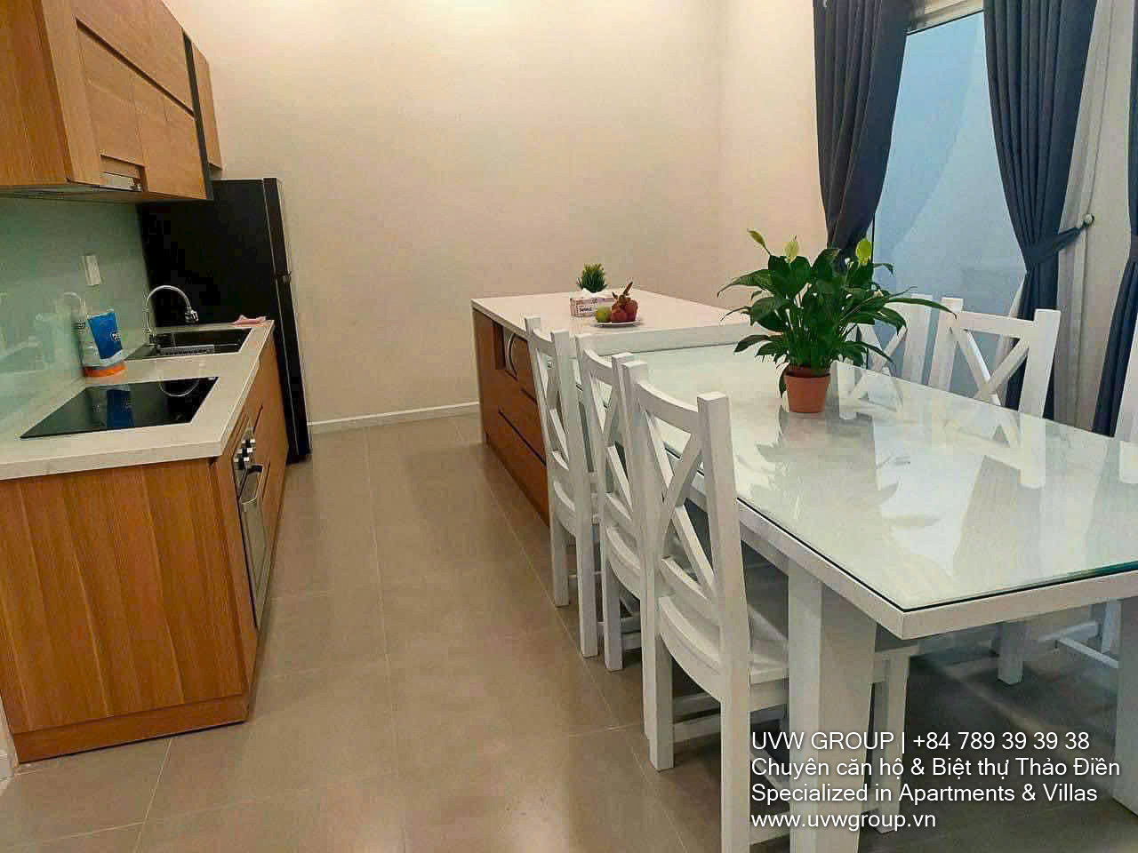 Fully furnished house for rent in Thao Dien, District 2, with 4 bedrooms and car parking