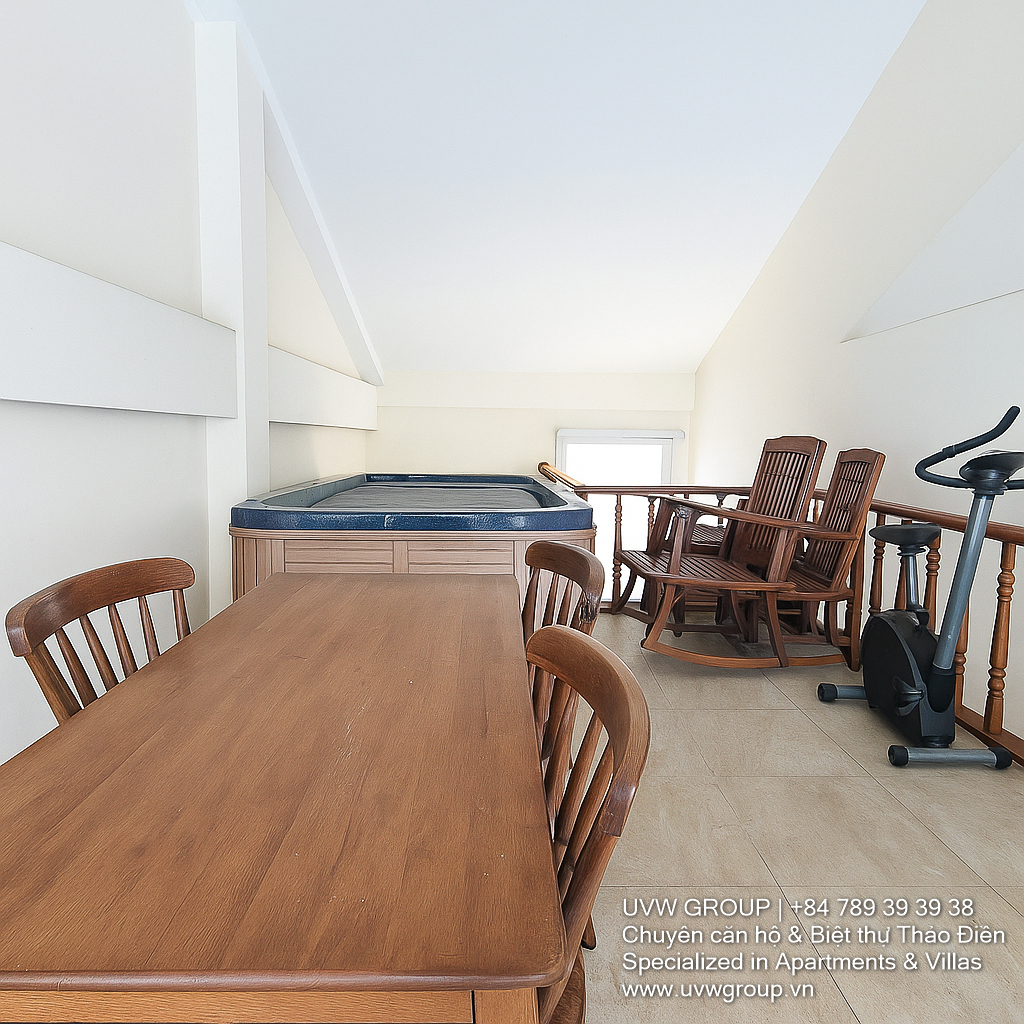 6-bedroom luxury rooftop pool villa for rent in Phu My, District 7, Ho Chi Minh City