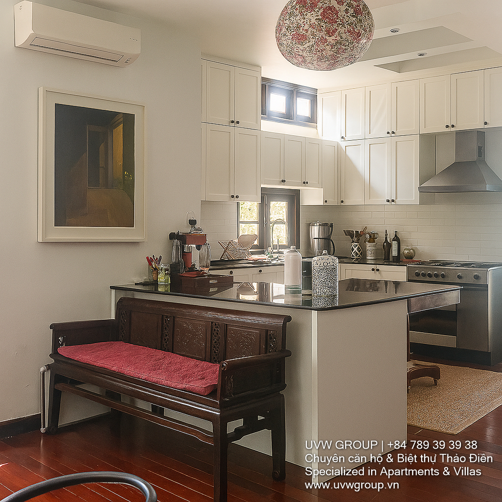 Thao Dien villa for rent with private pool, garden, gym room – 3 floors + basement – 289m² land – 4 bedrooms – furnished upon request