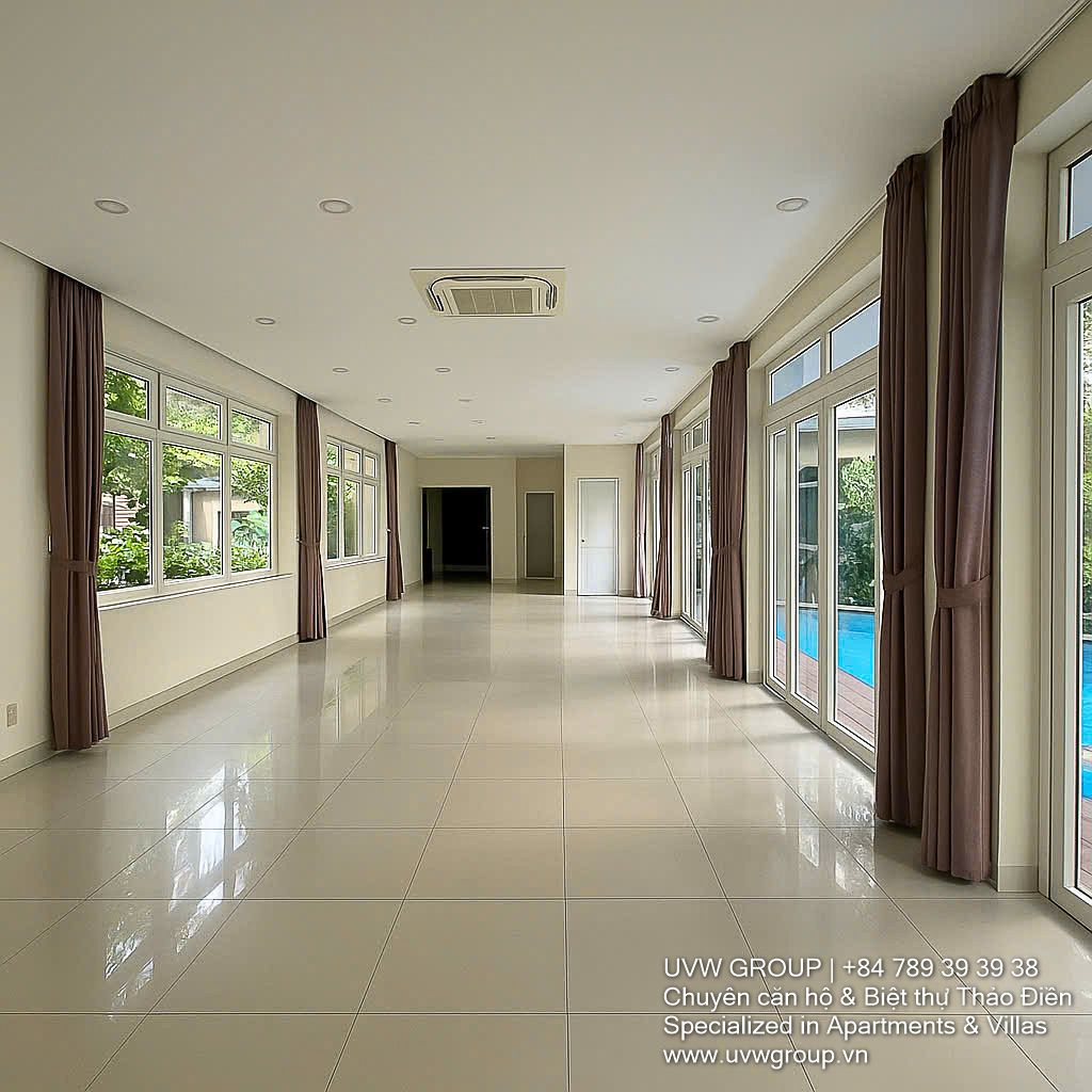 5-bedroom villa for rent in Nguyen Van Huong compound, Thao Dien