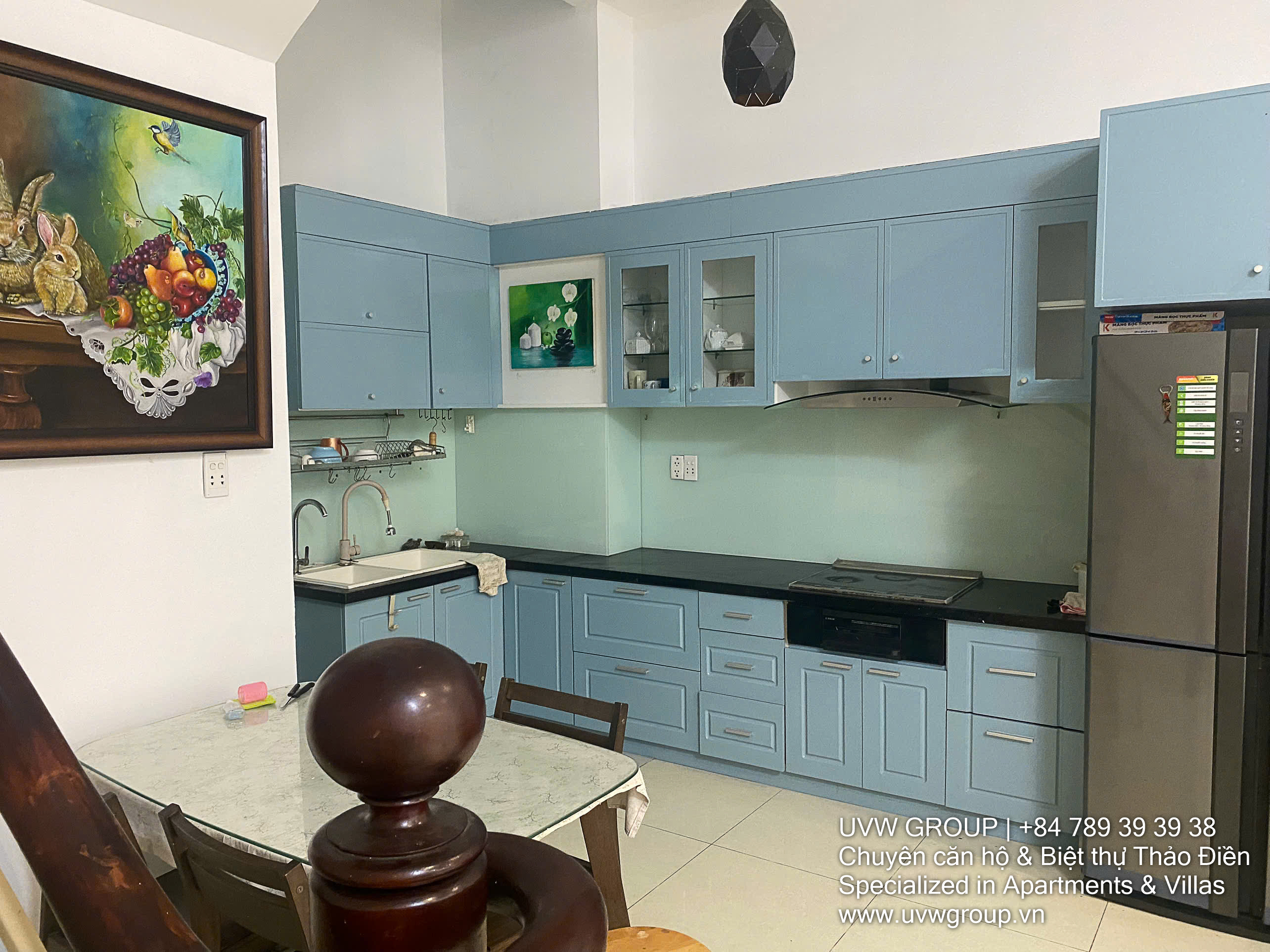 3-bedroom townhouse for rent in Press Village, Thao Dien, District 2
