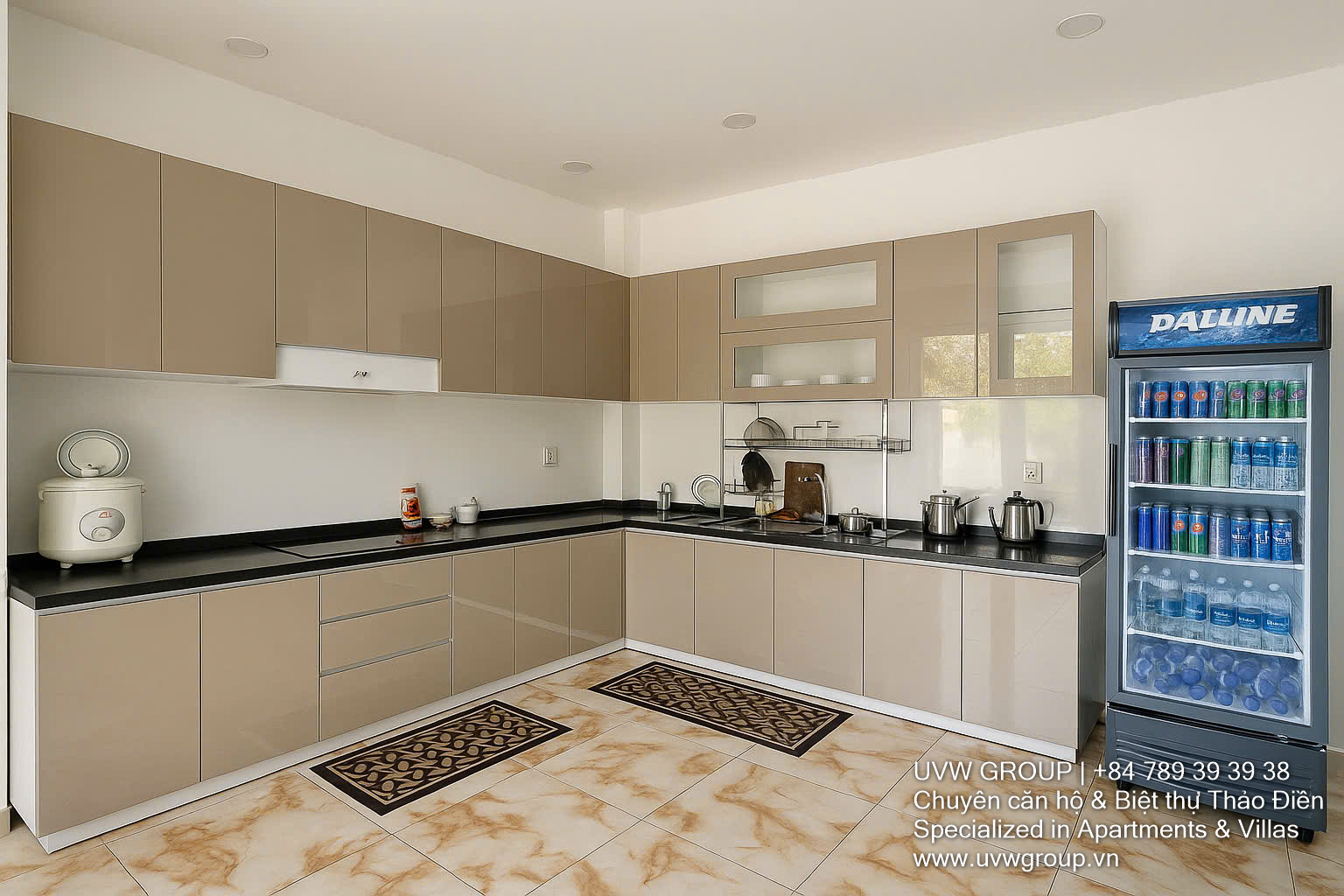 Fully furnished 5-bedroom tropical villa with indoor pool and karaoke room in Thao Dien