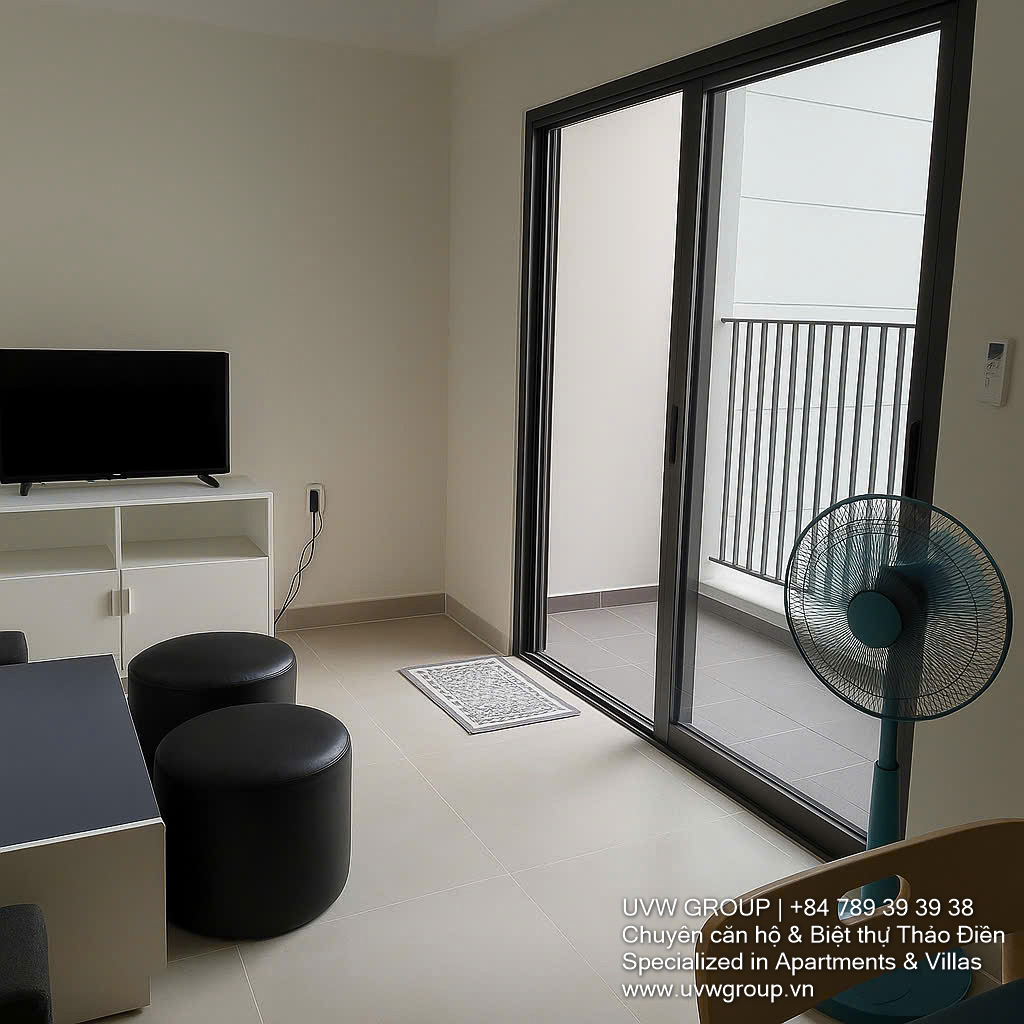 Urgent Rental – Corner Apartment at Masteri Thao Dien | River View | 2BR | $840