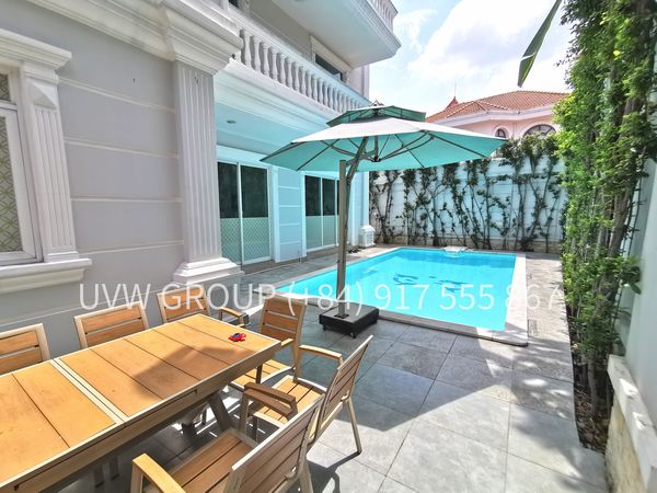 Luxury Villa for Rent in Thao Dien | 500m² | 5 Bedrooms | Pool | 125 Million VND