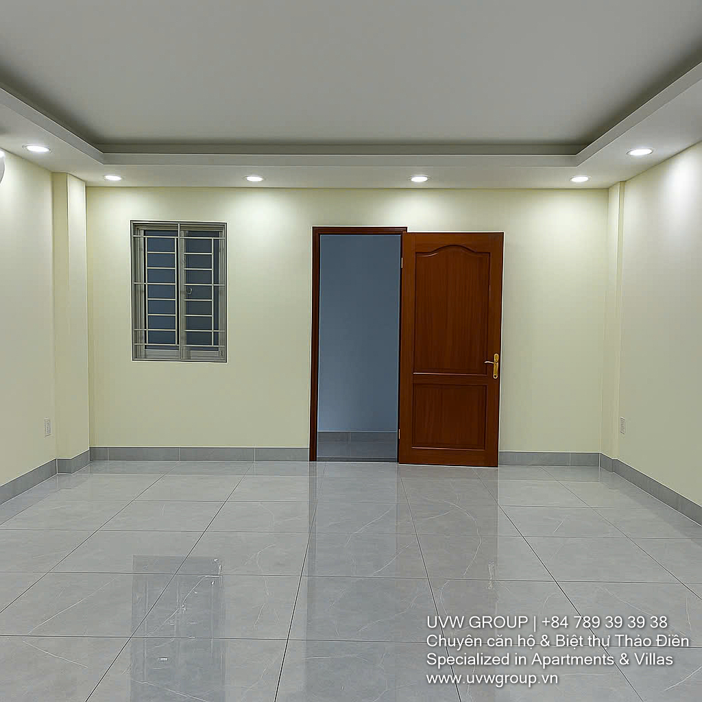 4-bedroom house for rent in District 2 – Nguyen Hoang Street – Ground + 1st floor only