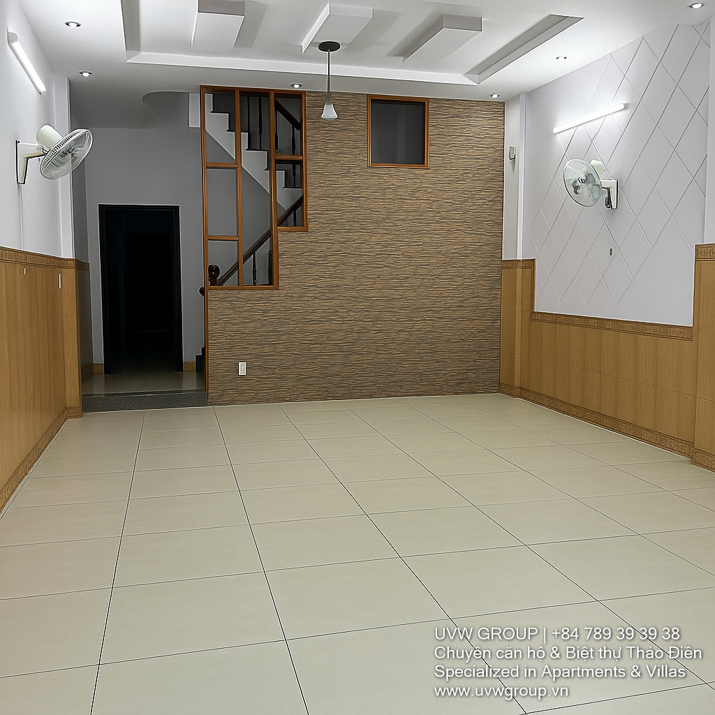 6-bedroom house for rent in An Phu, Thu Duc City – 3 floors and terrace, ideal for families or office use