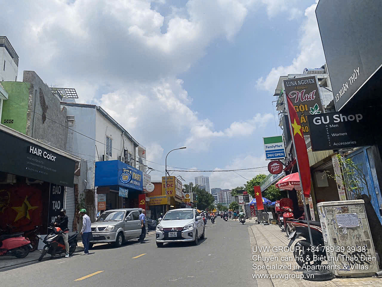 Street-front house in Thao Dien for sale with 2 floors, 80m² land, earning 30 million VND/month rental income
