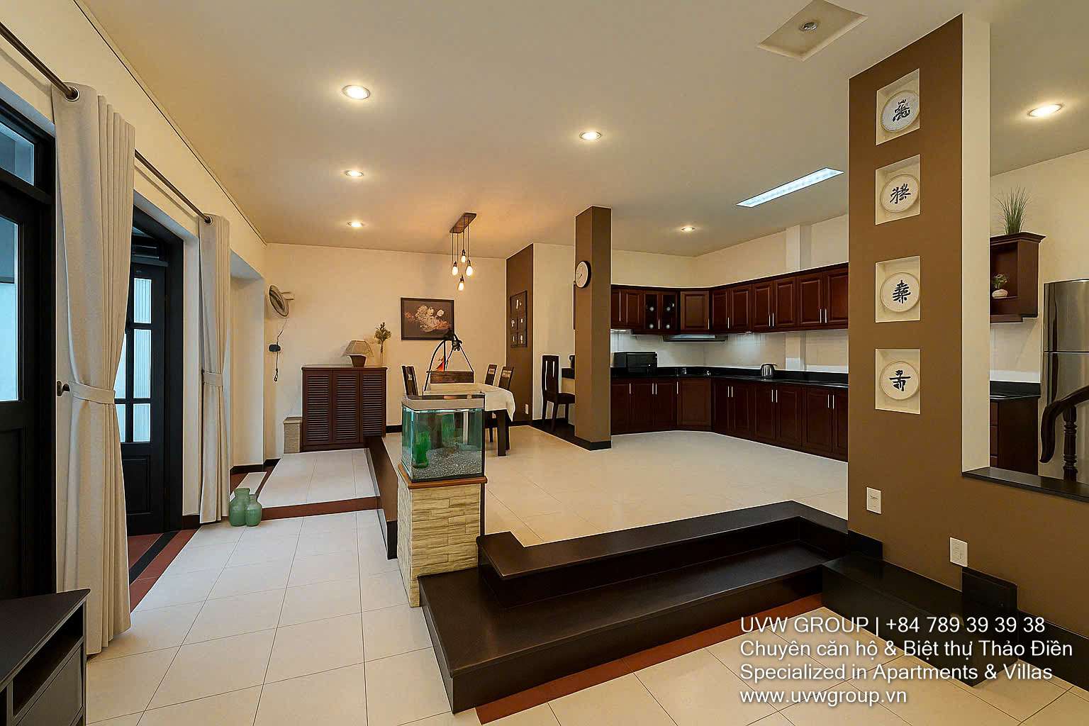 3BR house with garden for rent in Thao Dien, District 2