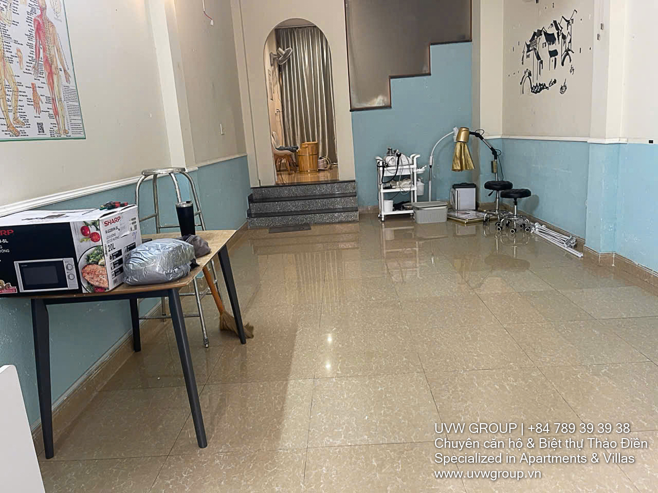 40m² commercial space for rent in Thao Dien – ground floor, prime location