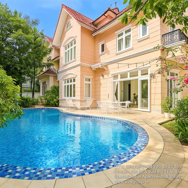 5 Bedroom Villa For Rent In Thao Dien – Private Pool & Large Garden