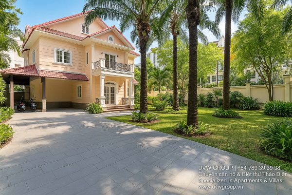 5 Bedroom Villa For Rent In Thao Dien – Private Pool & Large Garden