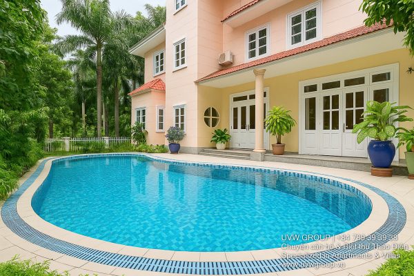 5 Bedroom Villa For Rent In Thao Dien – Private Pool & Large Garden