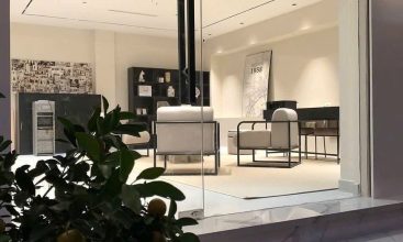 Facade of new build villa in Press Village Thao Dien District 2, fully high-end furnished, with elevator.