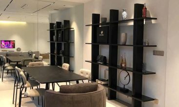 Facade of new build villa in Press Village Thao Dien District 2, fully high-end furnished, with elevator.