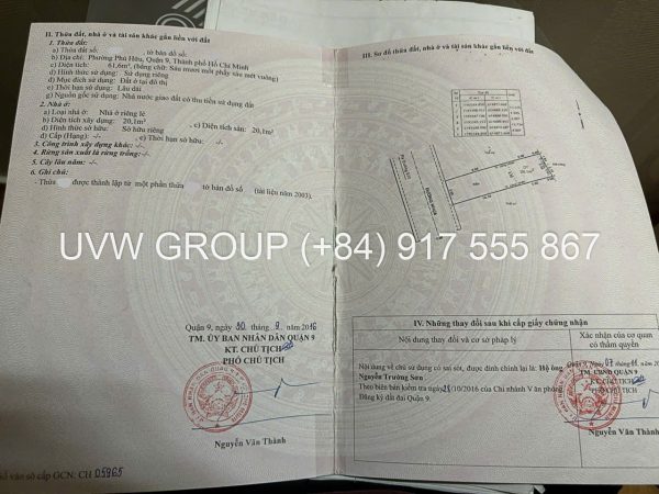 Beautiful residential land in Phu Huu Ward District 9