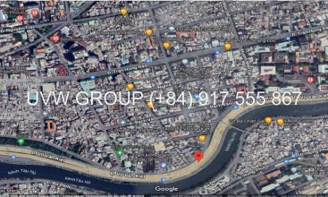 Building for sale on Vo Van Kiet street, district 5, HCMC.