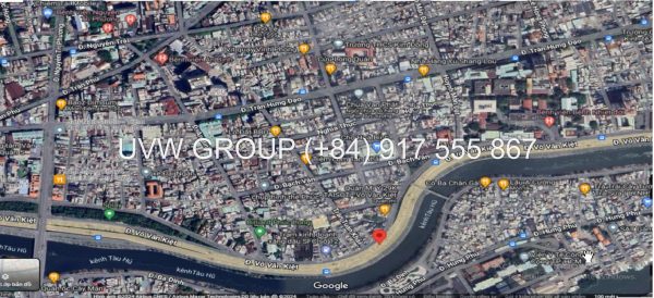 Building for sale on Vo Van Kiet street, district 5, HCMC.