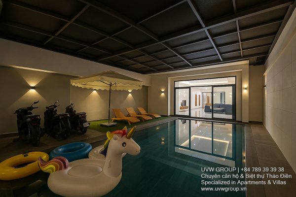 5-bedroom villa for rent in District 7 with private pool, BBQ, karaoke and luxury services