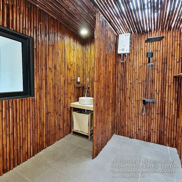 5-bedroom villa for rent on Nguyen U Di Street, Thao Dien with private pool and BBQ area