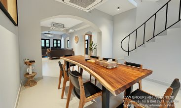 5-bedroom villa for rent on Nguyen U Di Street, Thao Dien with private pool and BBQ area