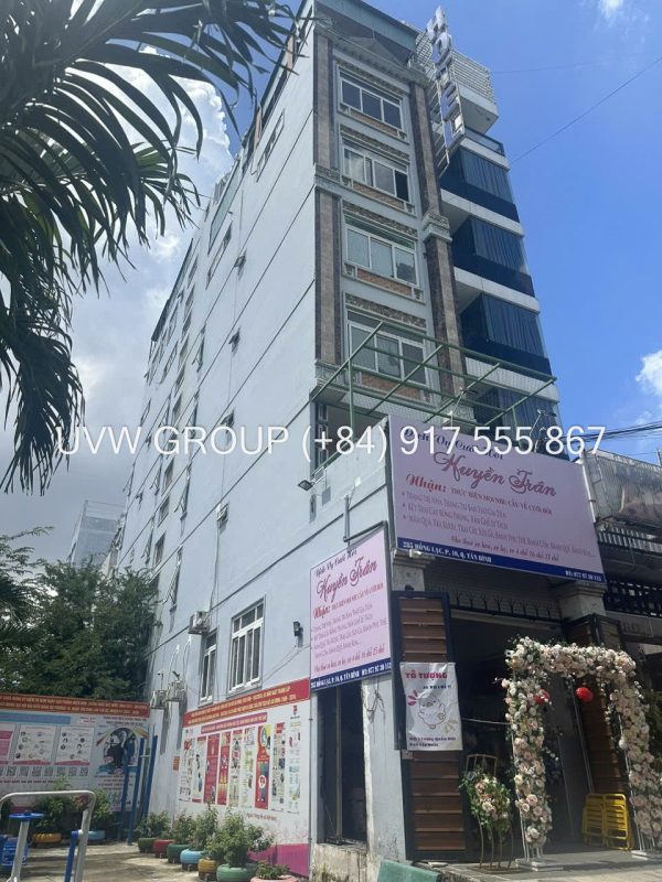 Frontage building Hong Lac Ward 10 – Tan Binh
