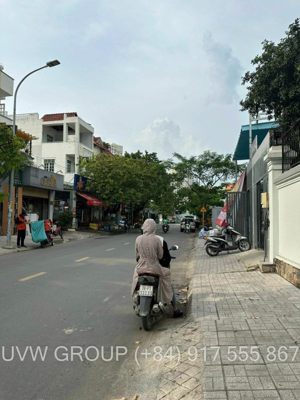 Frontage land for sale on Quoc Huong, Thao Dien ward, District 2