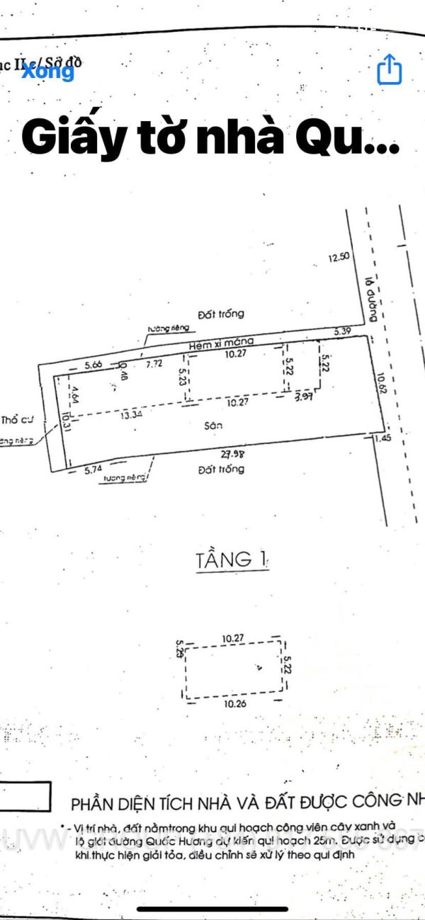 Frontage land for sale on Quoc Huong, Thao Dien ward, District 2