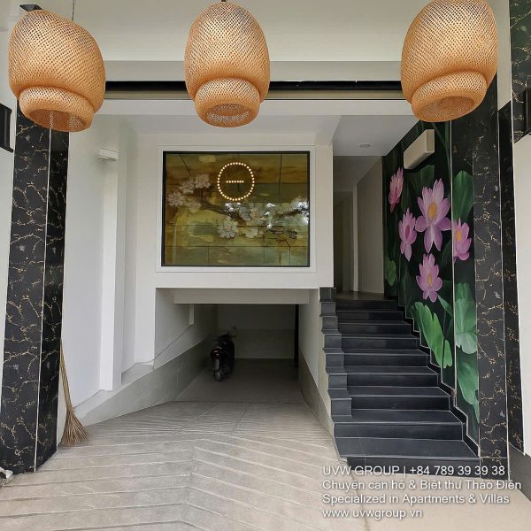 Spacious house for rent in An Phu, District 2 with basement, 3 floors, car access – ideal for office, spa, or showroom
