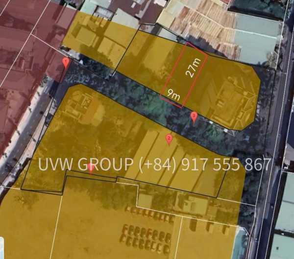 Large land for sale in Thao Dien District 2