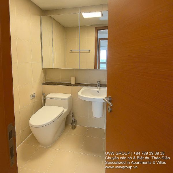 Corner unit with river view – 3-bedroom Xi Riverview Palace apartment for sale in Thao Dien