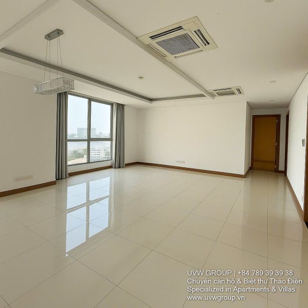 Corner unit with river view – 3-bedroom Xi Riverview Palace apartment for sale in Thao Dien