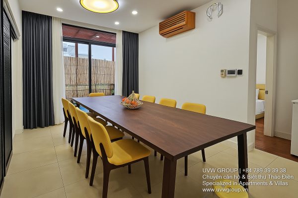 4-bedroom villa for short-term rent on Nguyen U Di, Thao Dien with pool, BBQ & karaoke